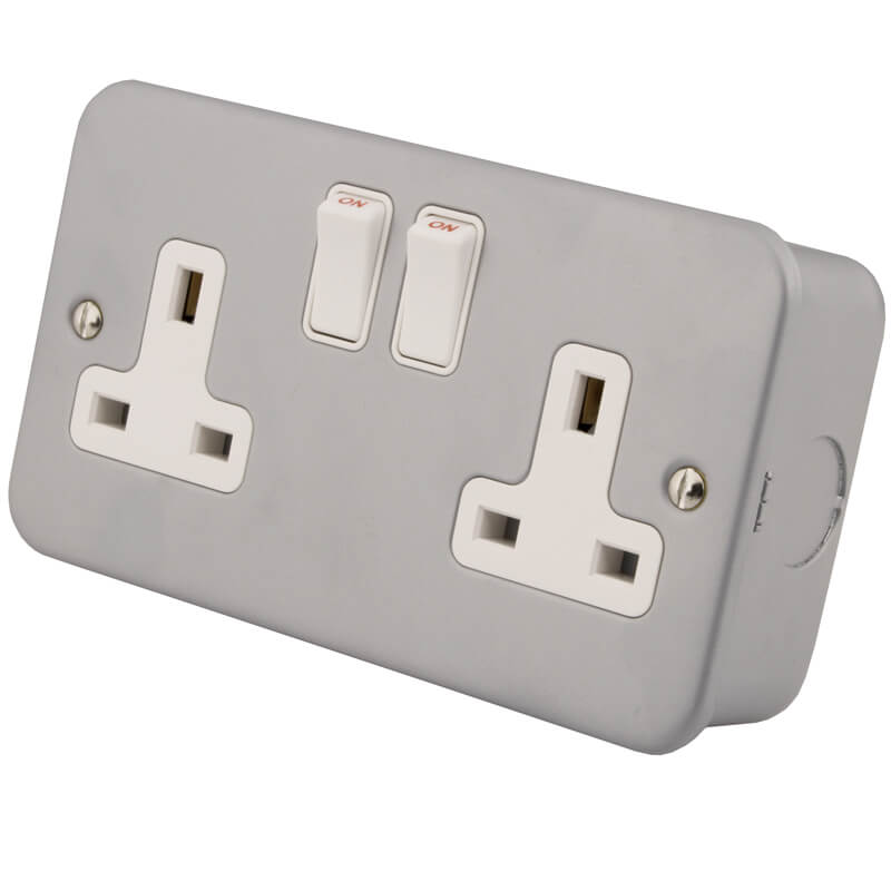 Metal Clad Switch Socket Double | RS Industrial & Marine Services Sdn. Bhd.